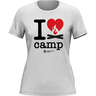 I Love Camp T-Shirt for Women